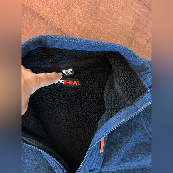 32 degrees Sherpa lined full zip up jacket - Picture 3 of 3